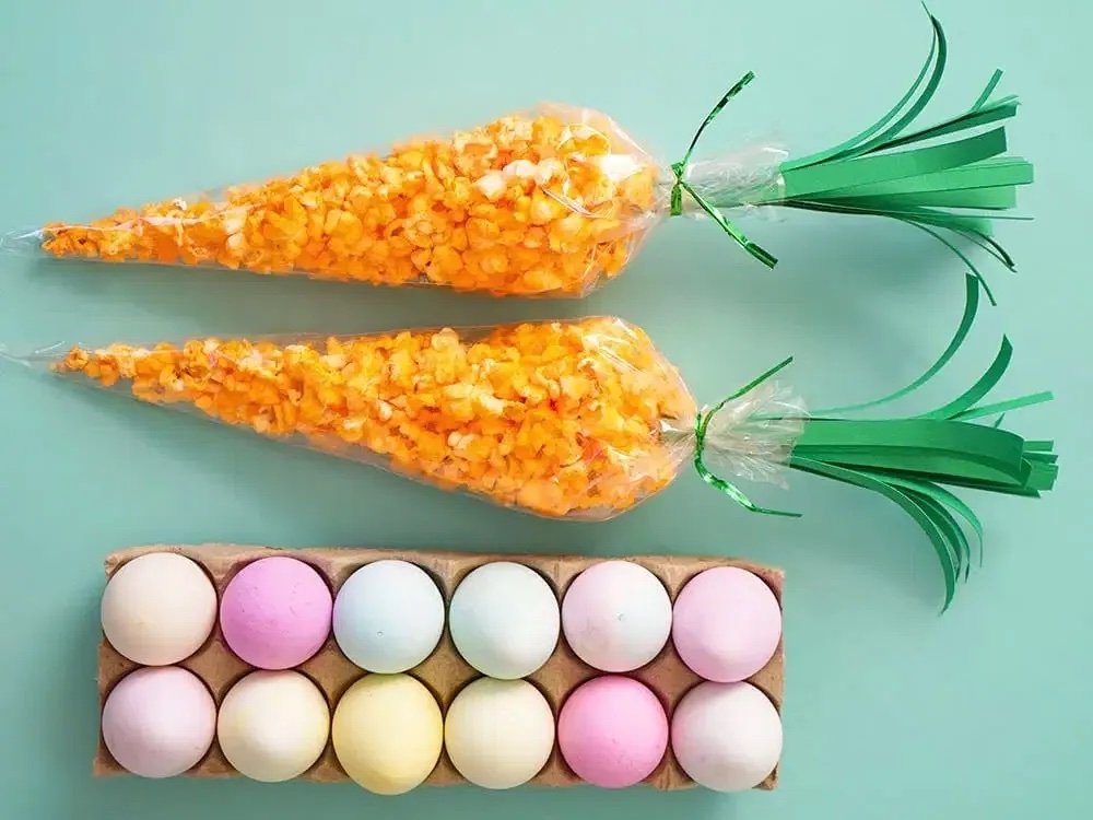 Easter Carrot Patch Popcorn