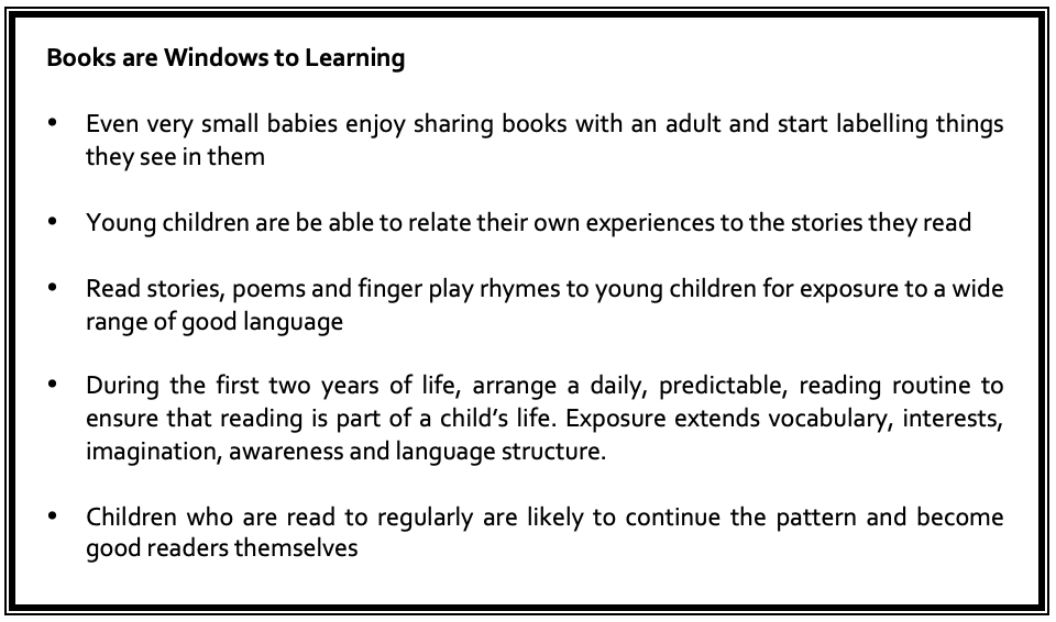 Books are Windows to Learning