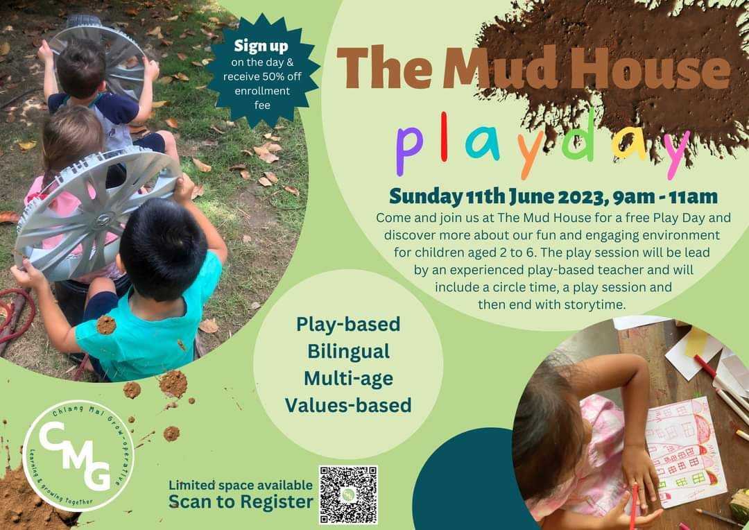 Chiang Mai Grow-operative - The Mud House Play Day
