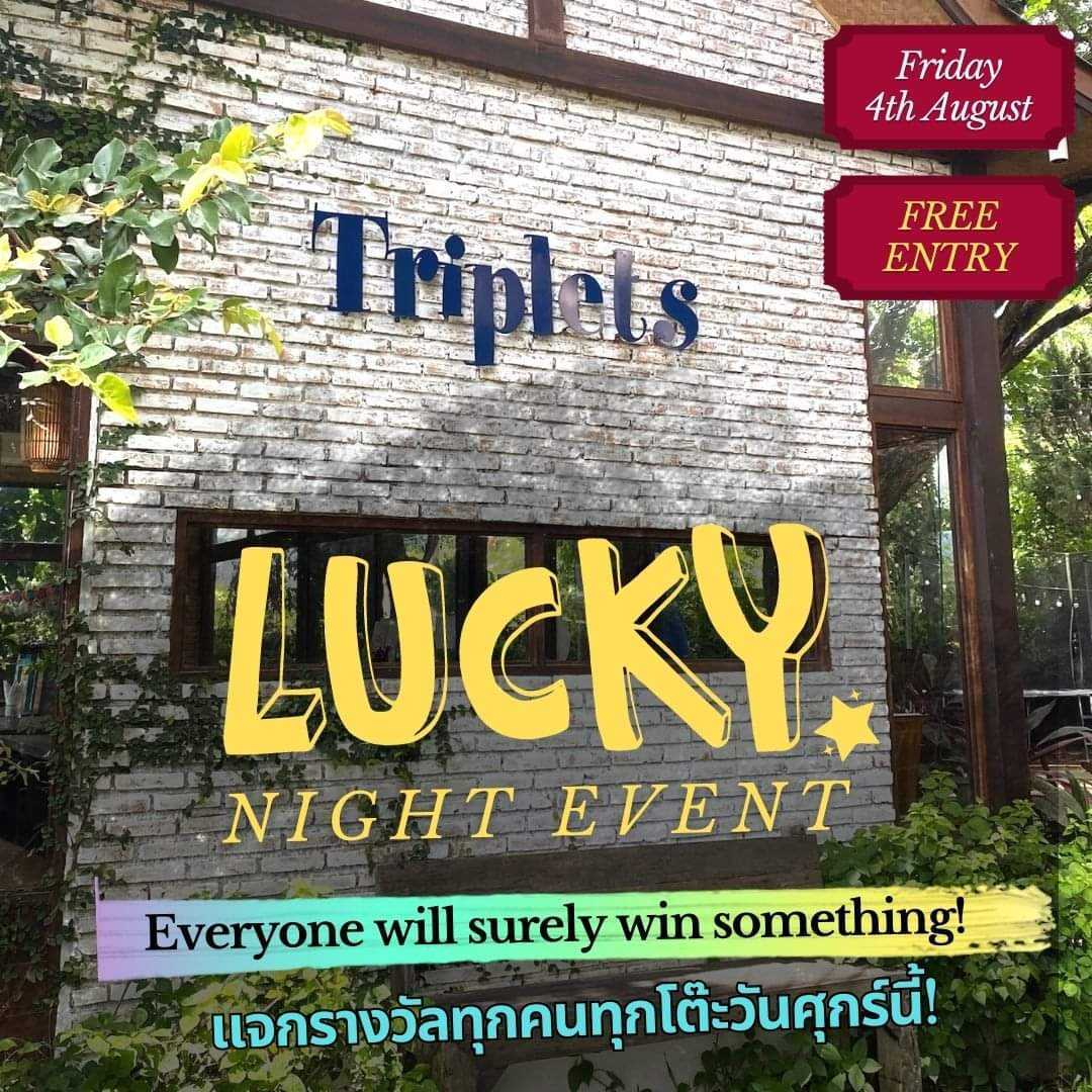 Triplets Eat & Play - Lucky Night