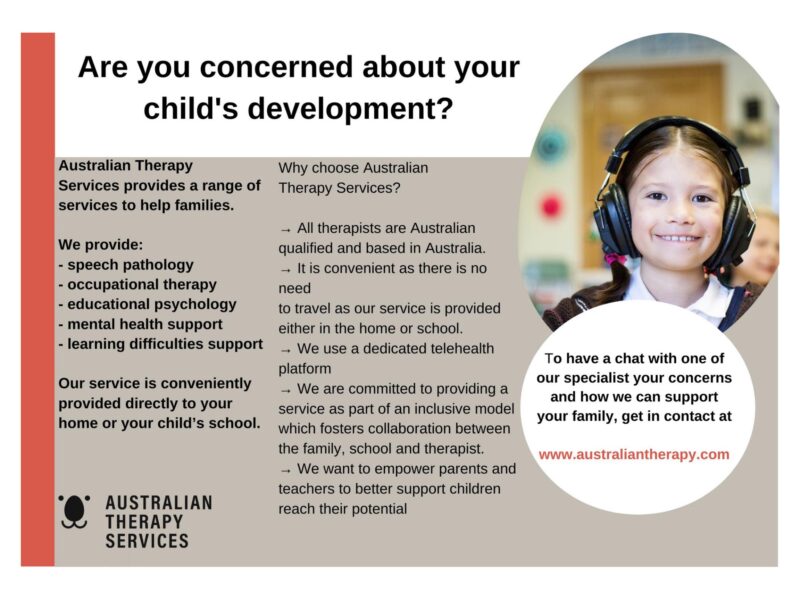 girl with Australian Therapy Services