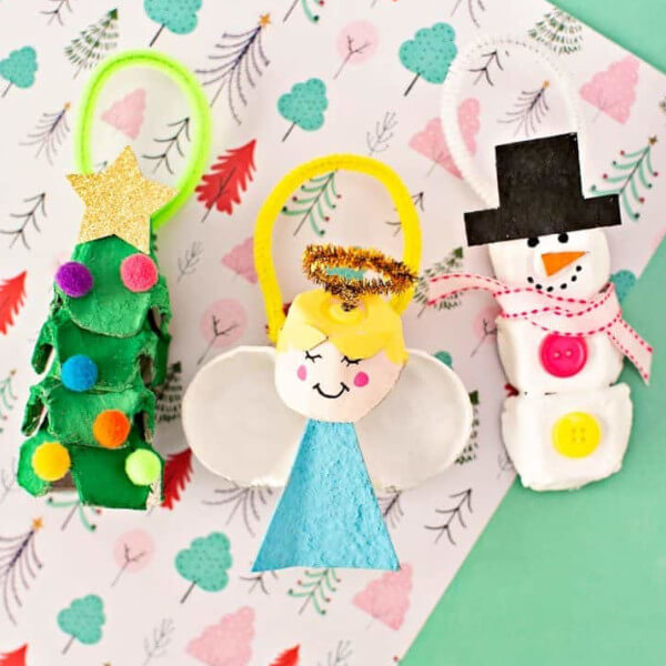 Egg-Carton-Christmas-Ornaments