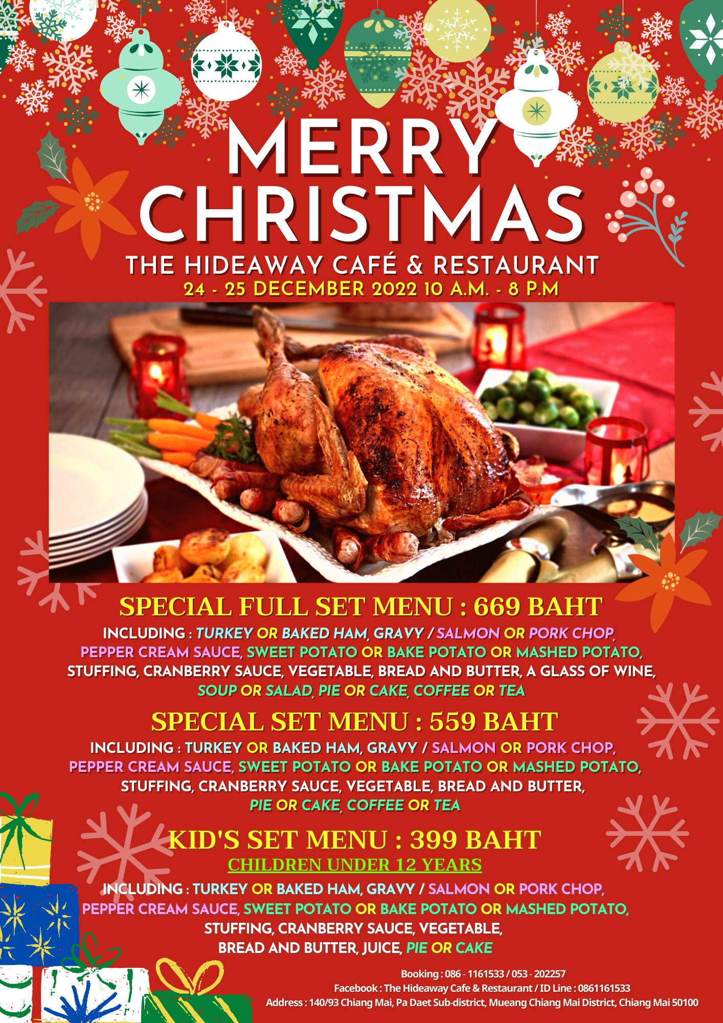 The Best Places for Christmas Lunch with Kids in Chiang Mai Chiang