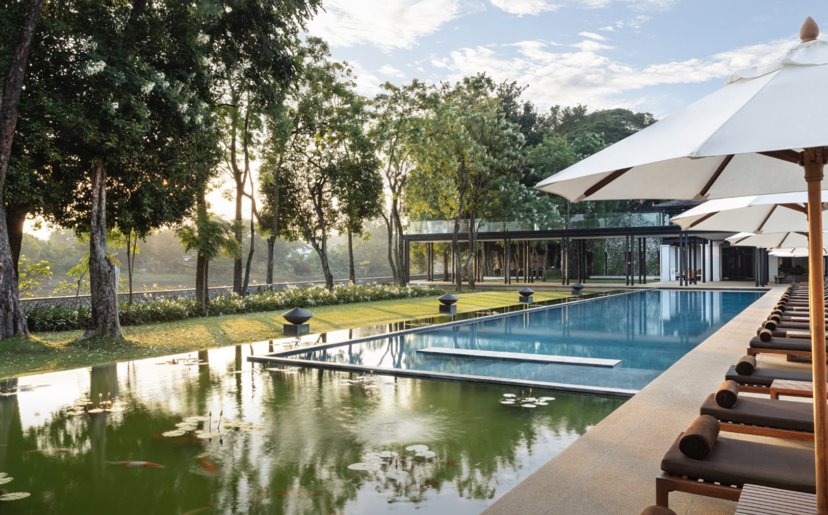 Swimming pool at Anantara Chiang Mai Resort
