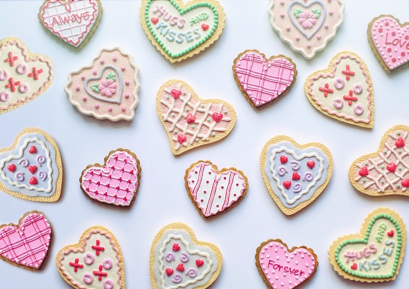 Valentine cookies