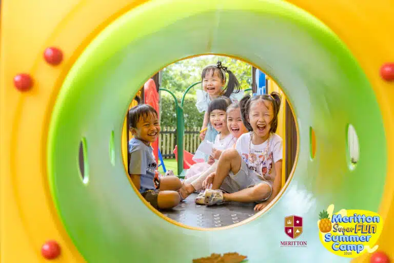 Kids enjoying a summer camp