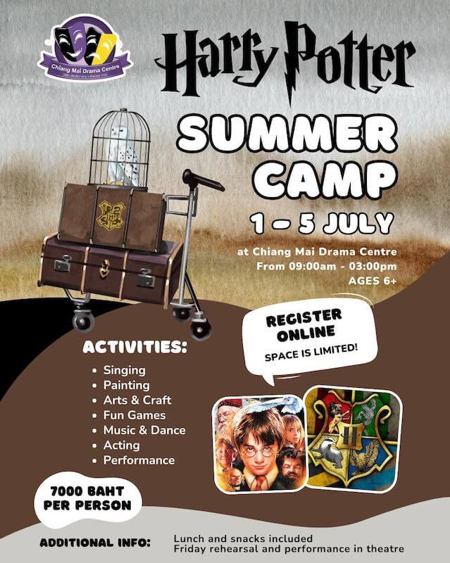 Chiang Mai Drama Centre - Harry Potter Summer Camp 2024