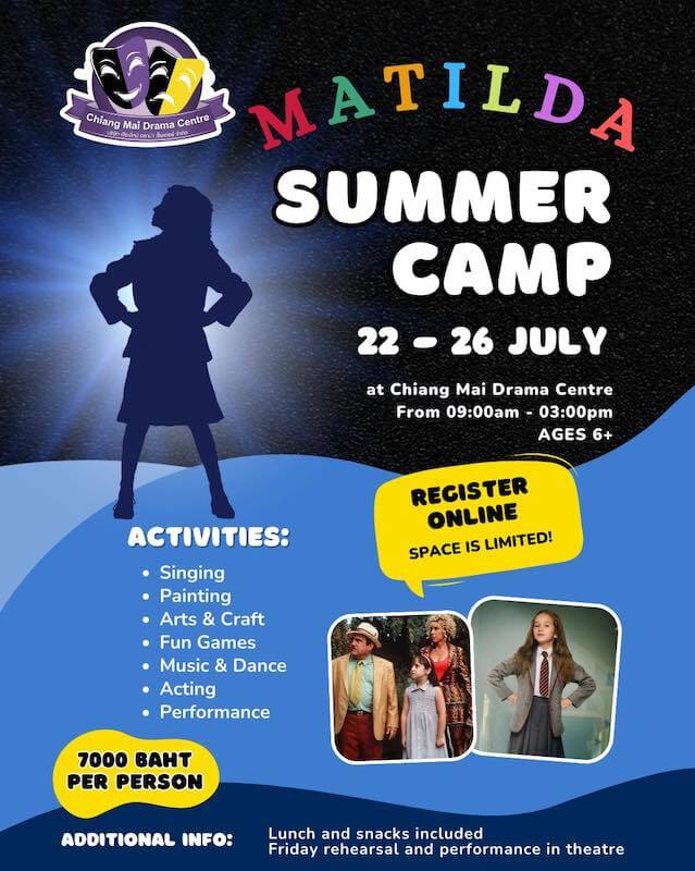 Chiang Mai Drama Centre - Matilda Summer Camp 2024