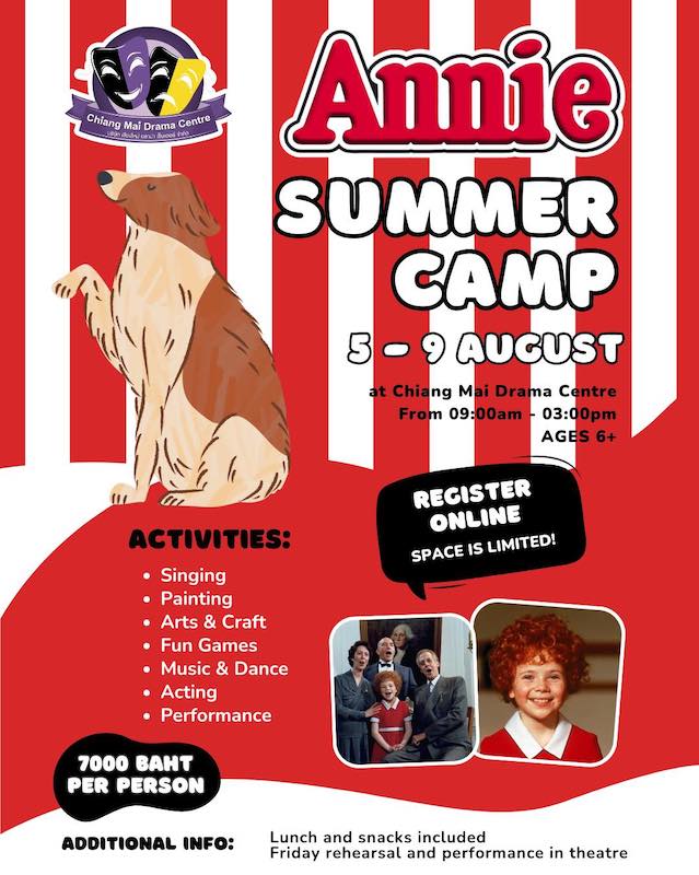 Chiang Mai Drama Centre – Annie Summer Camp 02