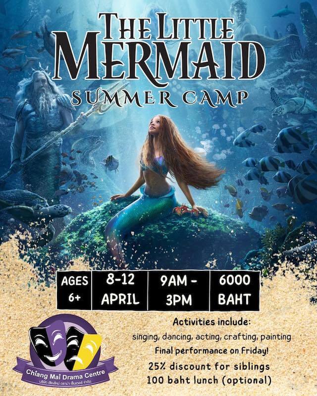 Chiang Mai Drama Centre – The Little Mermaid Summer Camp