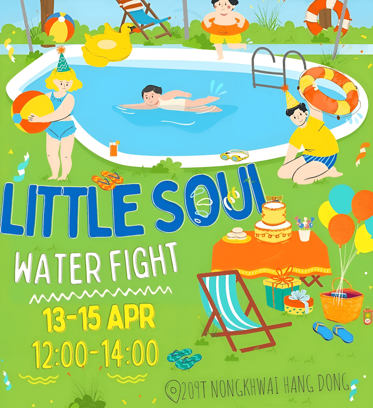 Little Soul Kids Planet - Songkran Water Fight