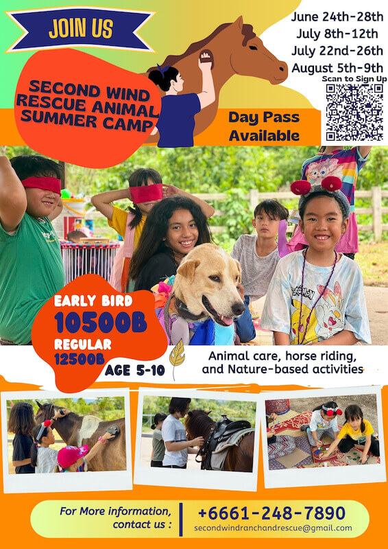 Second Wind Ranch & Rescue - Summer Camp 2024