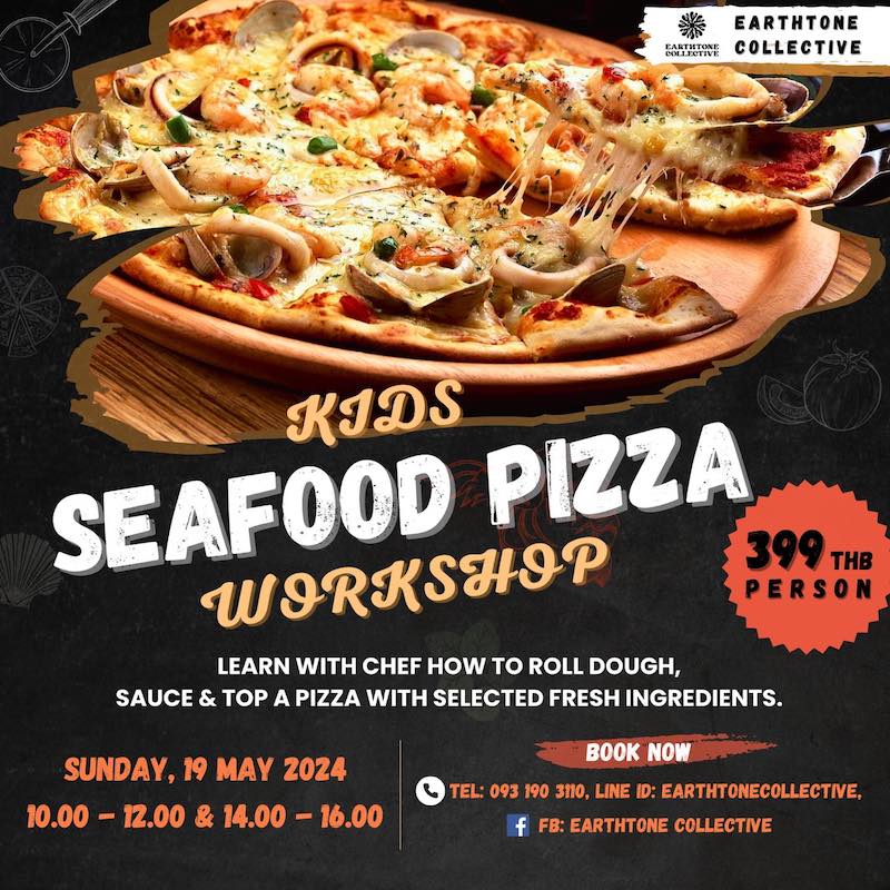 Earthtone Collective - Kids Seafood Pizza Workshop