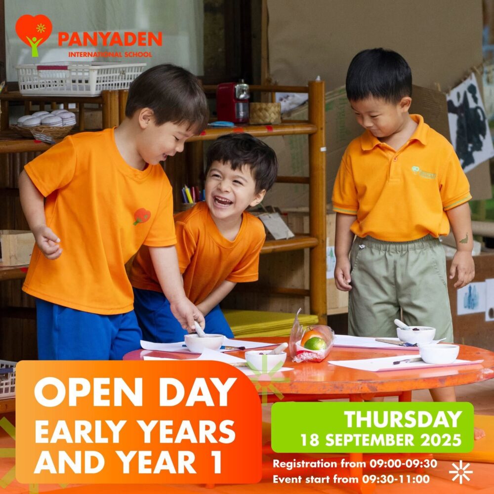 Panyaden OPEN DAY Early Years and Year One