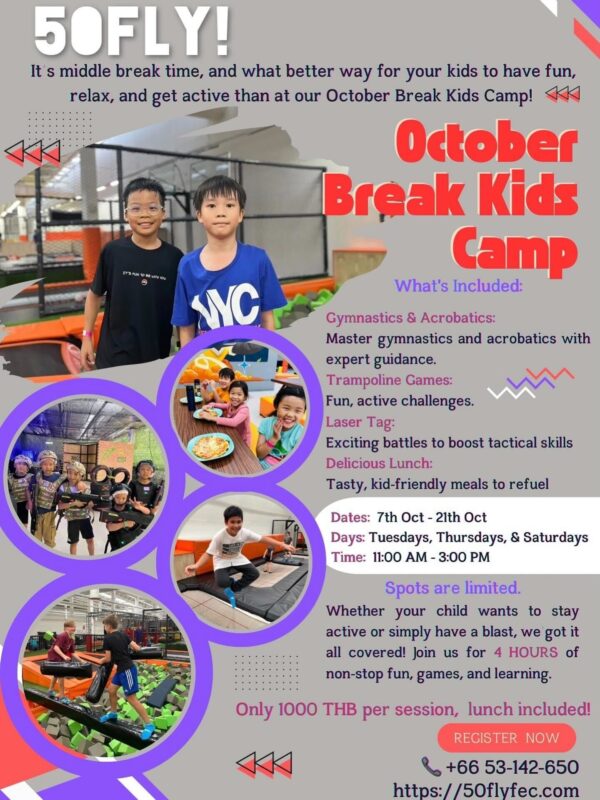 50FLY – October Break Kids Camp
