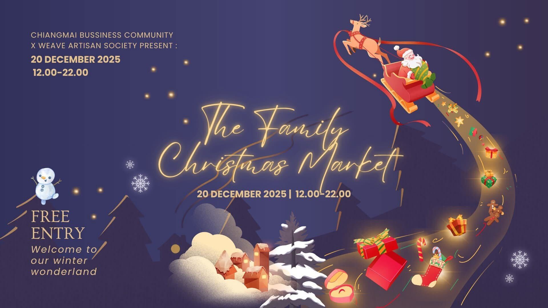 Chiang Mai Annual Family Christmas Market