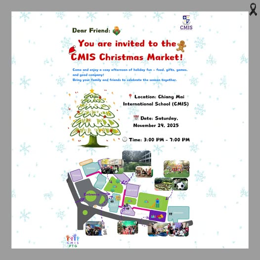 Chiang Mai International School Christmas Market