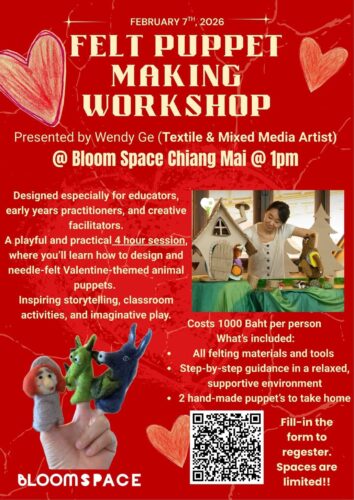 Bloom Space Puppet Making Workshop