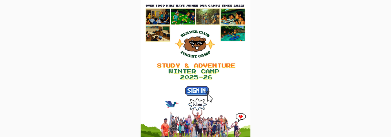 Beaver Club Winter Camp