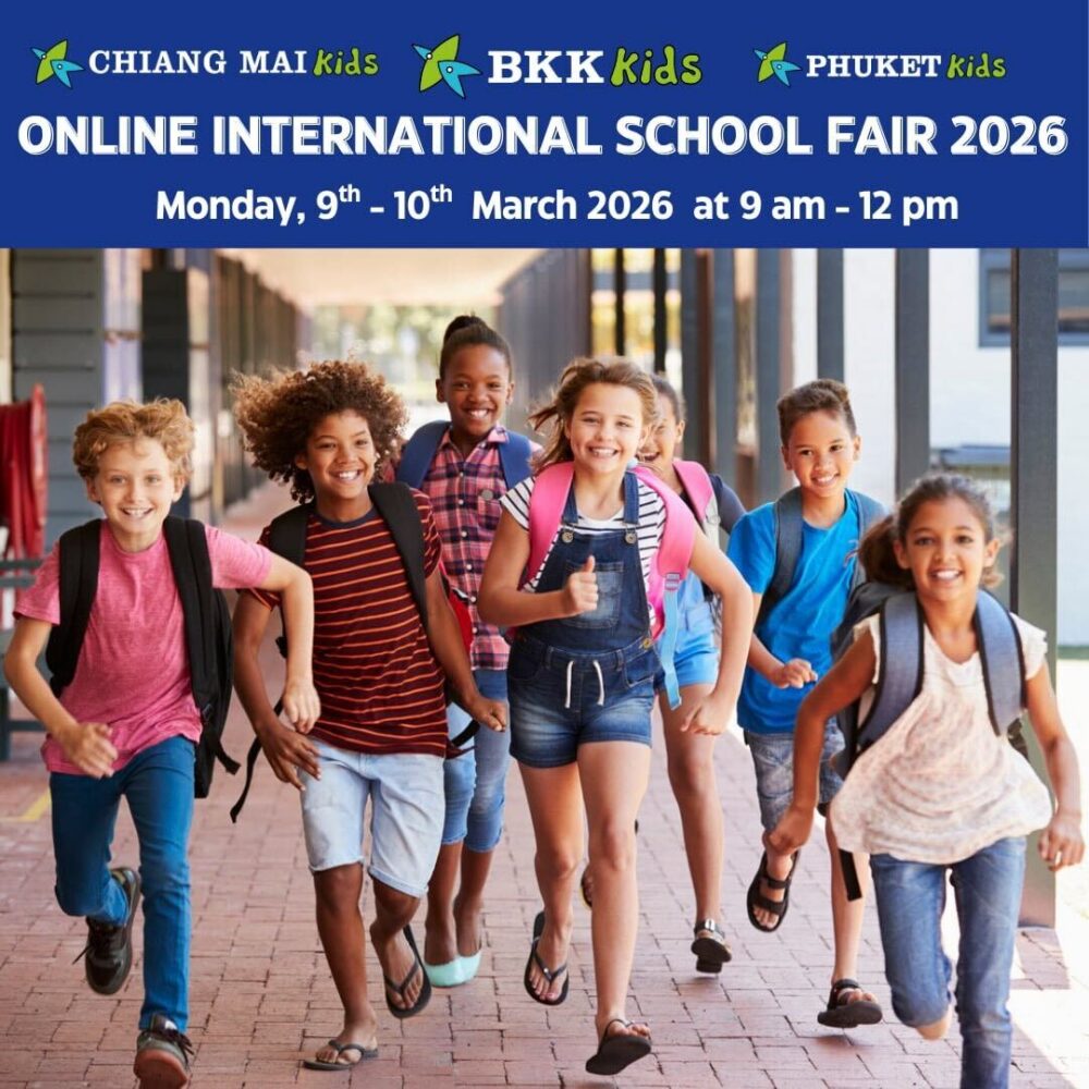 BKK Kids, Chiang Mai Kids & Phuket Kids Online Schools Fair 2026 is back!