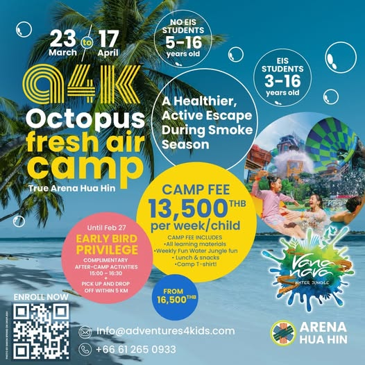 Chiang Mai Montessori Fresh Air Camp in Hua Hin