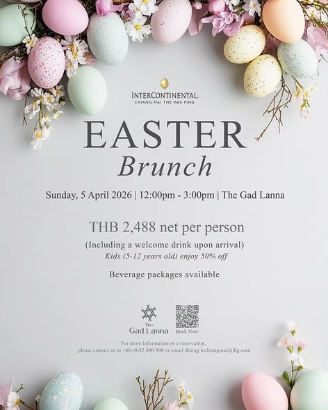 InterContinental Chiang Mai Easter Brunch