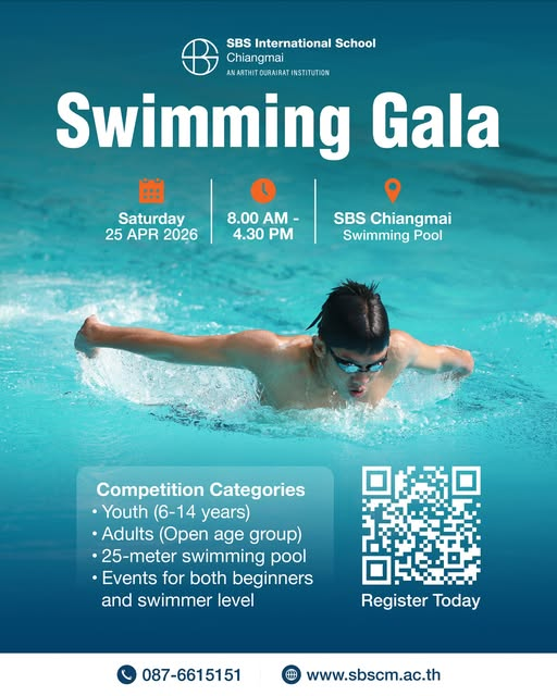 SBS Chiangmai Swimming Gala 2026