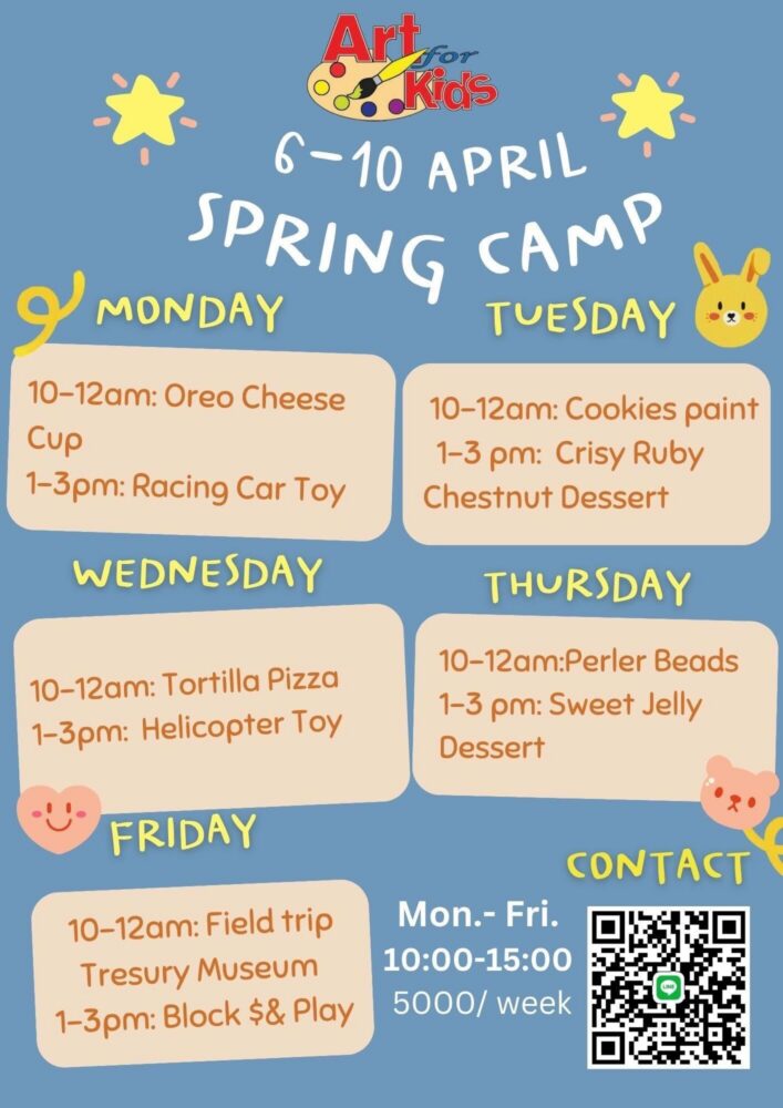 Art For Kids April Camp 2026