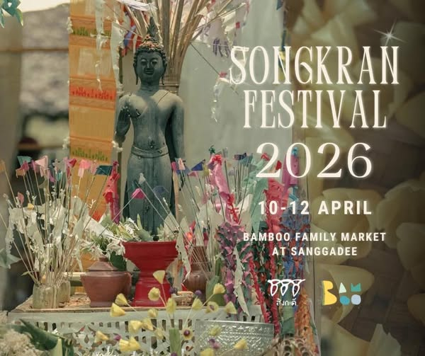 Bamboo Family Market Songkran Celebrate