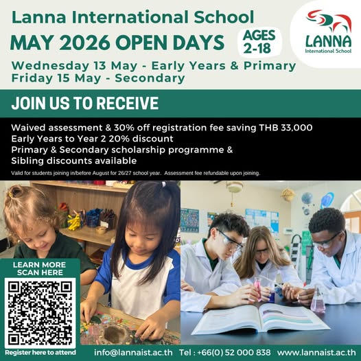 Lanna International School Open Days