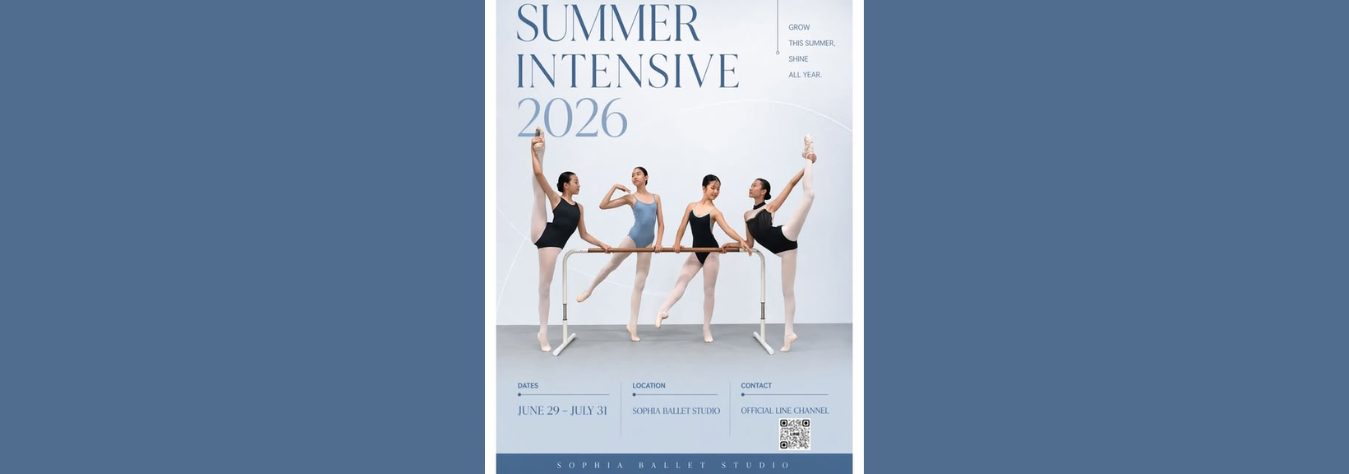 Sophia Ballet Studio Summer Intensive 2026