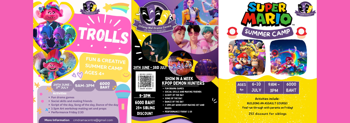 Chiang Mai Drama Centre Summer Camps 2026