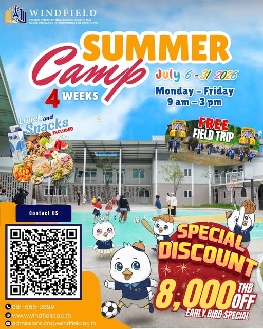 Windfield Chiang Mai Summer Camp 2026