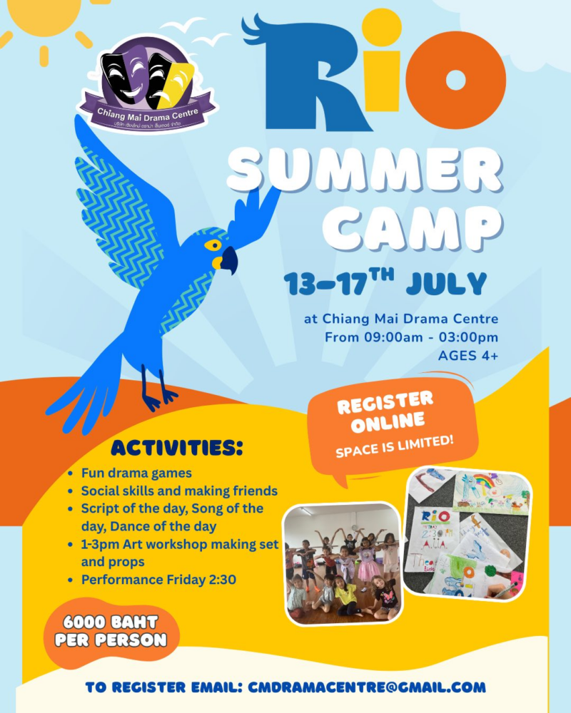 Chiang Mai Drama Centre Summer Camps 2026