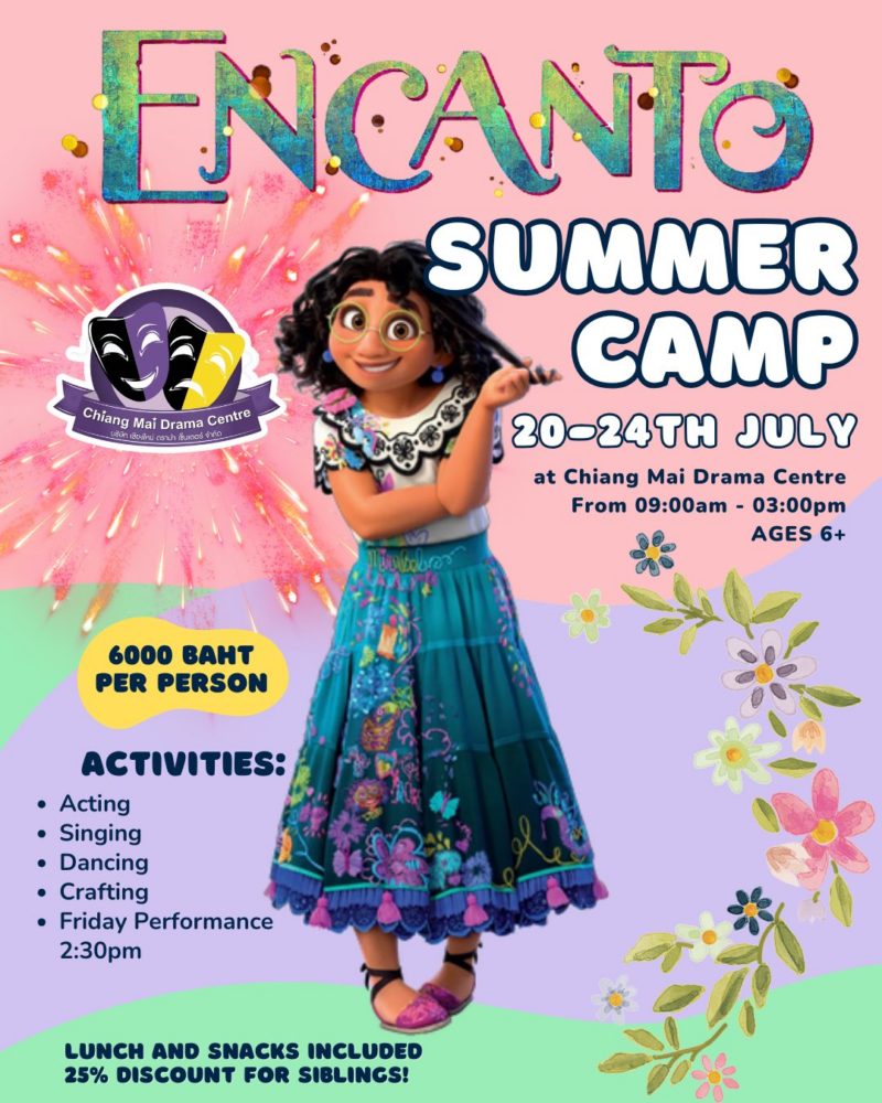Chiang Mai Drama Centre Summer Camps 2026