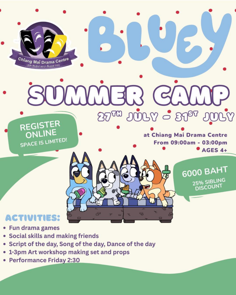 Chiang Mai Drama Centre Summer Camps 2026