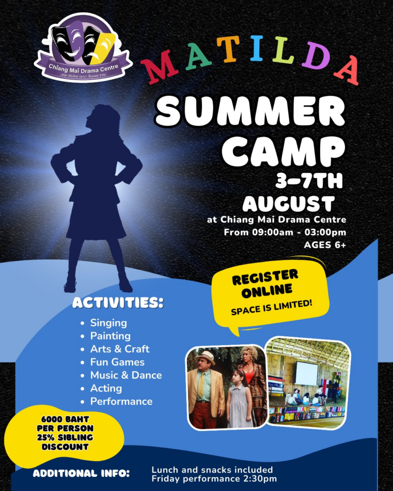Chiang Mai Drama Centre Summer Camps 2026