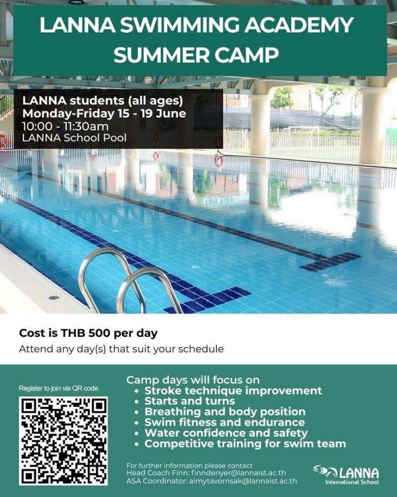 LANNA Summer Swimming Camp 2026