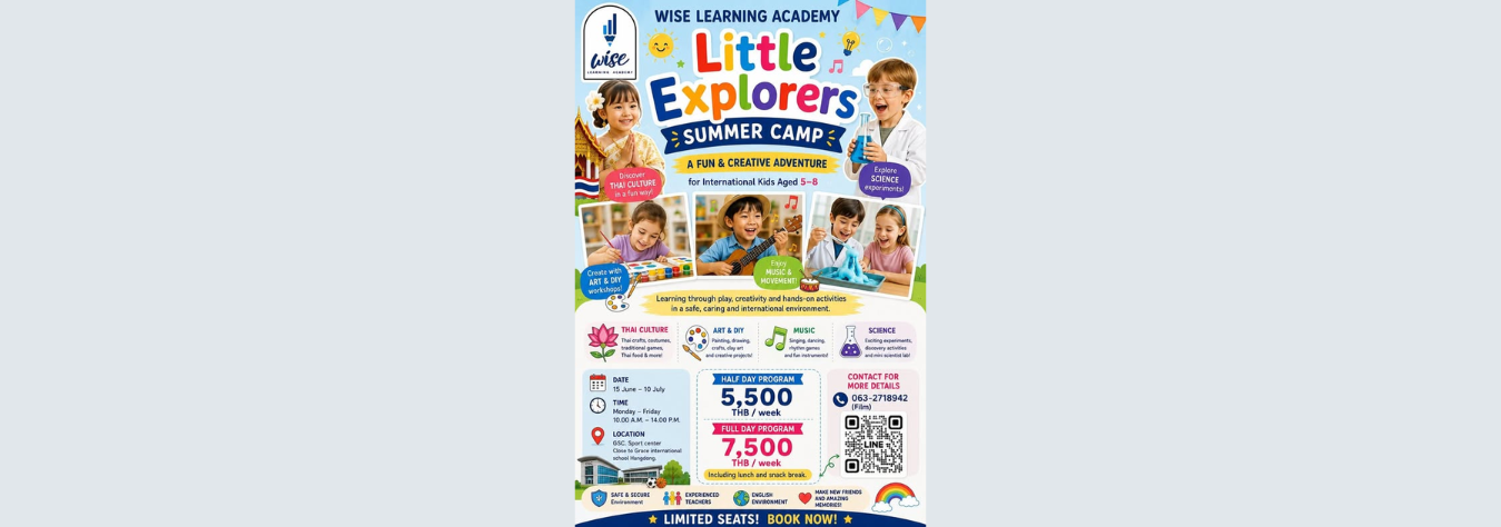 Wise Learning Academy Little Explorers Summer Camp 2026