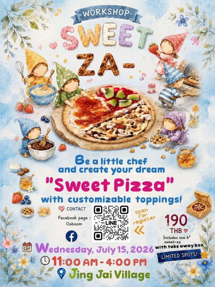 Jing Jai Village Sweet-za Workshop