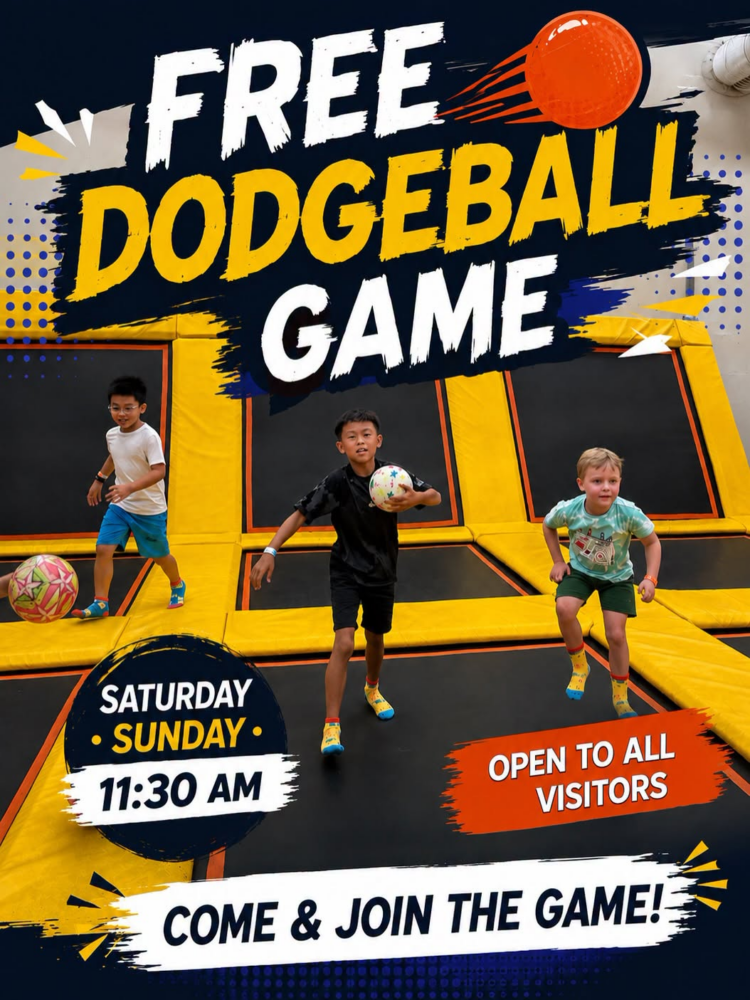 50FLY FREE Dodgeball Weekends