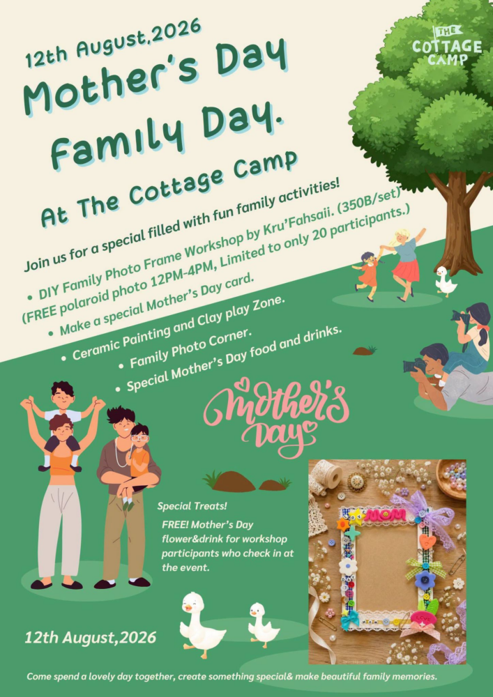 The Cottage Camp Mother's Day!