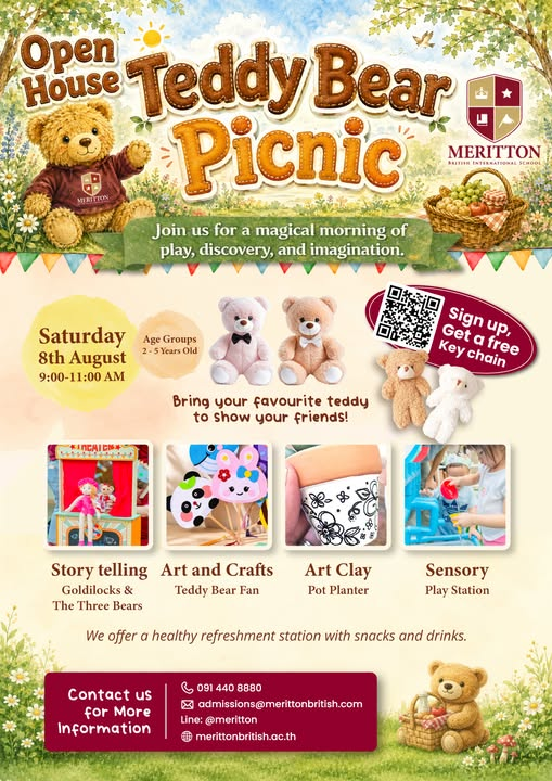 Meritton Early Years Open House: Teddy Bear Picnic