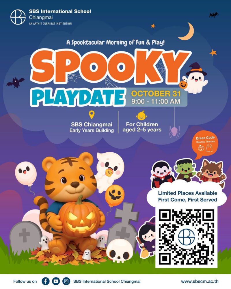 SBS International School Chiang Mai Spooky Playdate