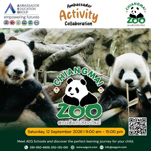 AEG Activity Collaboration at Chiang Mai Zoo